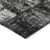 10' X 14' Black Ivory And Beige Abstract Washable Indoor Outdoor Area Rug
