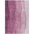 8' X 10' Merlot Blush And Pink Ombre Washable Indoor Outdoor Area Rug