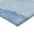 9' X 12' Denim Blue And Sky Blue Abstract Washable Indoor Outdoor Area Rug - 608219018368