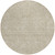 8' Taupe And Ivory Round Floral Washable Indoor Outdoor Area Rug - Taupe, Ivory