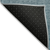 9' X 12' Teal Blue Gray And Charcoal Ombre Washable Indoor Outdoor Area Rug