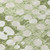 8' Artichoke Green And Ivory Round Abstract Washable Indoor Outdoor Area Rug Transitional Style - Artichoke Green, Ivory Color