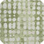 8' Artichoke Green And Ivory Round Abstract Washable Indoor Outdoor Area Rug Transitional Style - Artichoke Green, Ivory Color
