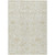 9' X 12' Ivory And Beige Floral Washable Indoor Outdoor Area Rug - Ivory, Beige