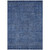 9' X 12' Navy Blue And Blue Southwestern Washable Indoor Outdoor Area Rug