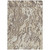 9' X 12' Beige Brown And Ivory Abstract Washable Indoor Outdoor Area Rug
