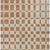 10' X 14' Terra Cotta And Beige Geometric Washable Indoor Outdoor Area Rug
