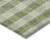 8' X 10' Green And Light Green Plaid Washable Indoor Outdoor Area Rug