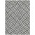9' X 12' Black And Ivory Geometric Washable Indoor Outdoor Area Rug