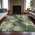 10' X 14' Fern Green And Beige Abstract Washable Indoor Outdoor Area Rug - 880016643442