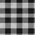 8' X 10' Black Gray And Ivory Plaid Washable Indoor Outdoor Area Rug