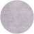 8' Lavender And Ivory Round Abstract Washable Indoor Outdoor Area Rug