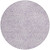8' Lavender And Ivory Round Abstract Washable Indoor Outdoor Area Rug