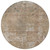 8' Beige And Taupe Round Abstract Washable Indoor Outdoor Area Rug - Beige, Taupe