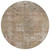 8' Beige And Taupe Round Abstract Washable Indoor Outdoor Area Rug - Beige, Taupe