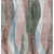 9' X 12' Salmon And Denim Blue Abstract Washable Indoor Outdoor Area Rug