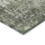 8' X 10' Green And Gray Abstract Washable Indoor Outdoor Area Rug