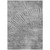 10' X 14' Gray and Ivory Abstract Washable Non Skid Indoor Outdoor Area Rug - 608219097967