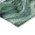 10' X 14' Teal Blue Abstract Washable Indoor Outdoor Area Rug - Teal Blue