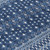 9' X 12' Navy Blue And Denim Blue Tribal Washable Indoor Outdoor Area Rug