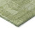 9' X 12' Sage And Green Abstract Washable Indoor Outdoor Area Rug