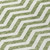 9' X 12' Green And Ivory Chevron Washable Indoor Outdoor Area Rug