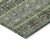 8' X 10' Olive Green Gray And Fern Green Southwestern Washable Indoor Outdoor Area Rug