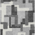 9' X 12' Gray Charcoal And Silver Abstract Washable Indoor Outdoor Area Rug