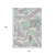10' X 14' Lavender Mint Green And Ivory Geometric Washable Indoor Outdoor Area Rug