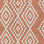 10' X 14' Salmon And Ivory Geometric Washable Indoor Outdoor Area Rug - 608219119225