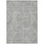 10' X 14' Gray And Ivory Abstract Washable Indoor Outdoor Area Rug Transitional Style - Gray, Ivory Color