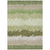 10' X 14' Beige And Olive Green Striped Washable Indoor Outdoor Area Rug