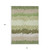 10' X 14' Beige And Olive Green Striped Washable Indoor Outdoor Area Rug