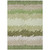 10' X 14' Beige And Olive Green Striped Washable Indoor Outdoor Area Rug