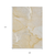 9' X 12' Beige Abstract Washable Non Skid Indoor Outdoor Area Rug