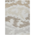 9' X 12' Ivory Beige And Brown Abstract Washable Indoor Outdoor Area Rug