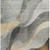 10' X 14' Gray Silver And Rust Abstract Washable Indoor Outdoor Area Rug