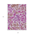 8' X 10' Lavender Blush And Purple Floral Washable Indoor Outdoor Area Rug