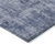 8' X 10' Blue And Ivory Abstract Washable Indoor Outdoor Area Rug