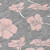8' X 10' Gray Pink And Ivory Floral Washable Indoor Outdoor Area Rug