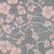 8' X 10' Gray Pink And Ivory Floral Washable Indoor Outdoor Area Rug