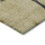 8' X 10' Gold And Charcoal Horse Washable Indoor Outdoor Area Rug
