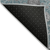 8' X 10' Teal Blue Gray And Charcoal Floral Washable Indoor Outdoor Area Rug