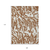 9' X 12' Brown Beige And Ivory Animal Print Washable Indoor Outdoor Area Rug