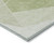 9' X 12' Artichoke Green Mint Green And Sage Geometric Washable Indoor Outdoor Area Rug