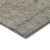 10' X 14' Tan Gray And Brown Oriental Washable Indoor Outdoor Area Rug