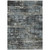 9' X 12' Charcoal And Gray Geometric Washable Indoor Outdoor Area Rug