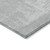 9' X 12' Silver And Gray Abstract Washable Indoor Outdoor Area Rug - Silver, Gray