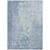 9' X 12' Sky Blue Abstract Washable Indoor Outdoor Area Rug