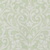8' X 10' Artichoke Green And Ivory Floral Washable Indoor Outdoor Area Rug